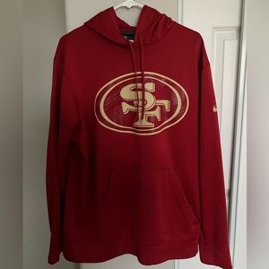 San Francisco 49ers Nike hoodie XL